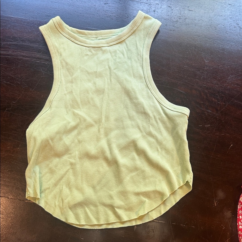 Wild Fable Mint Ribbed Top